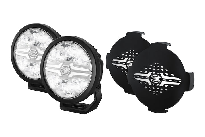 Hella Blade 6in LED Driving Lamp - (Set of 2) - Bull Strap