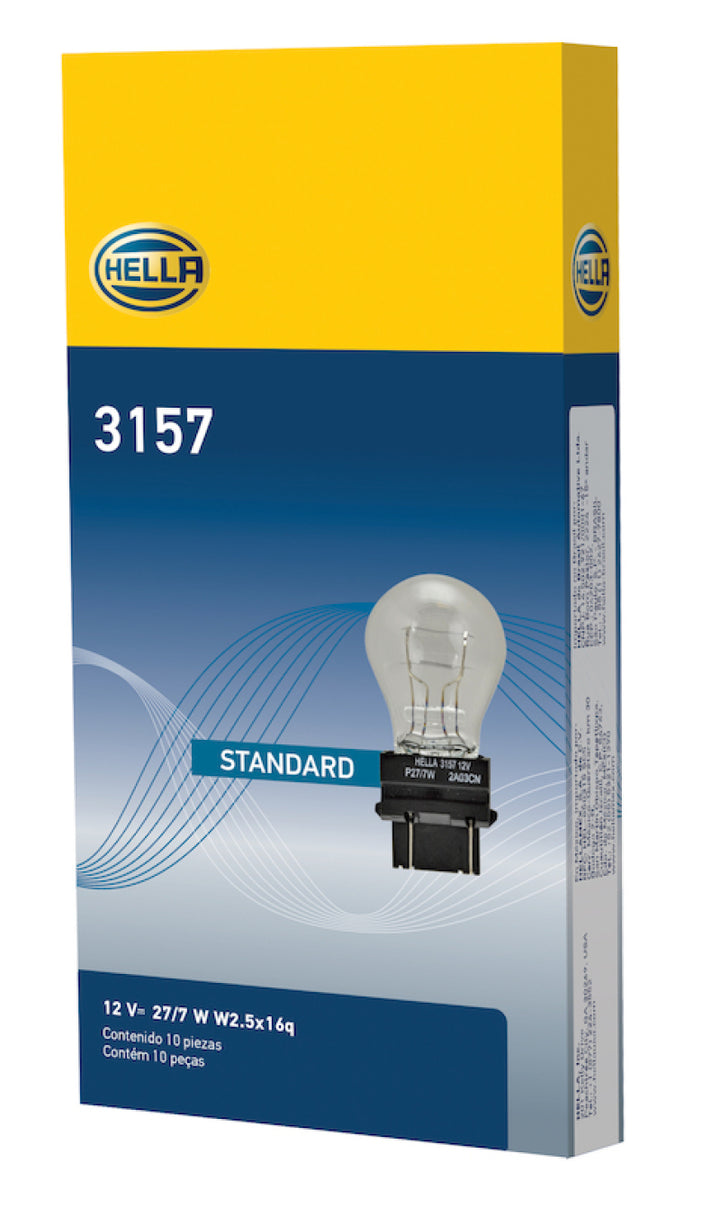 Hella Bulb 3157 12V 27/7W W2.5x16q S8 - Bull Strap