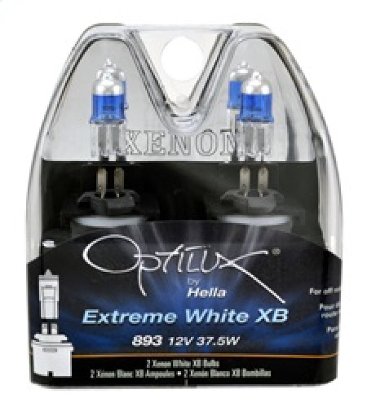 Hella Bulb 893 12V 375W Xen Wht Xb (2) - Bull Strap