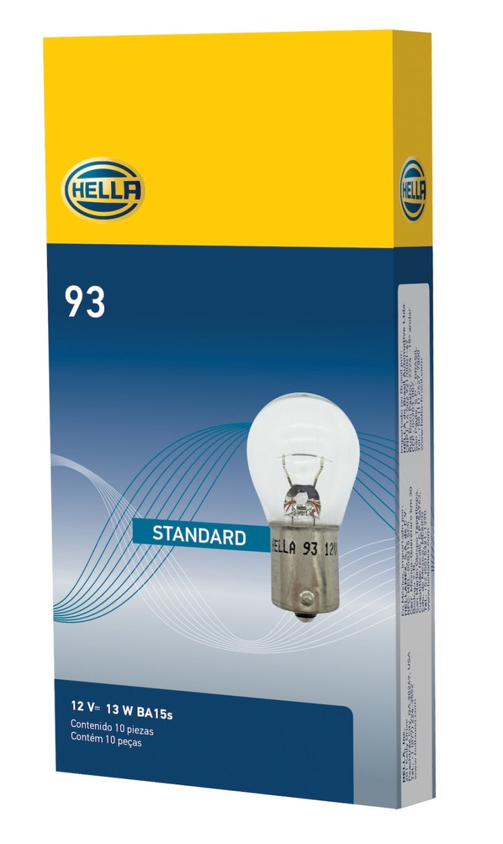 Hella Bulb 93 12V 13W BA15s S8 - Bull Strap