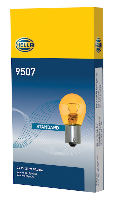 Hella Bulb 9507 24V 21W BAU15s S8 AMBER - Bull Strap