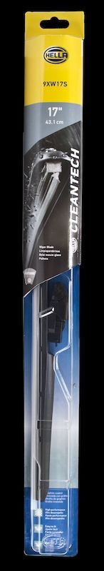 Hella Clean Tech Wiper Blade 17in - Single - Bull Strap