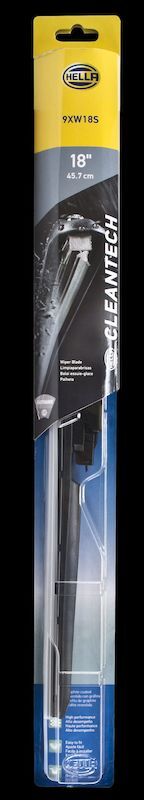 Hella Clean Tech Wiper Blade 18in - Single - Bull Strap