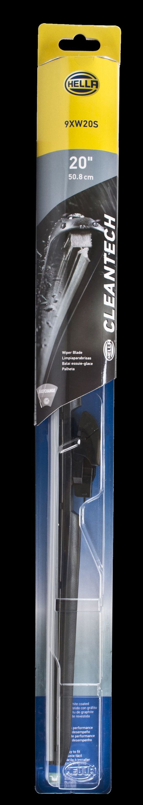 Hella Clean Tech Wiper Blade 20in - Single - Bull Strap