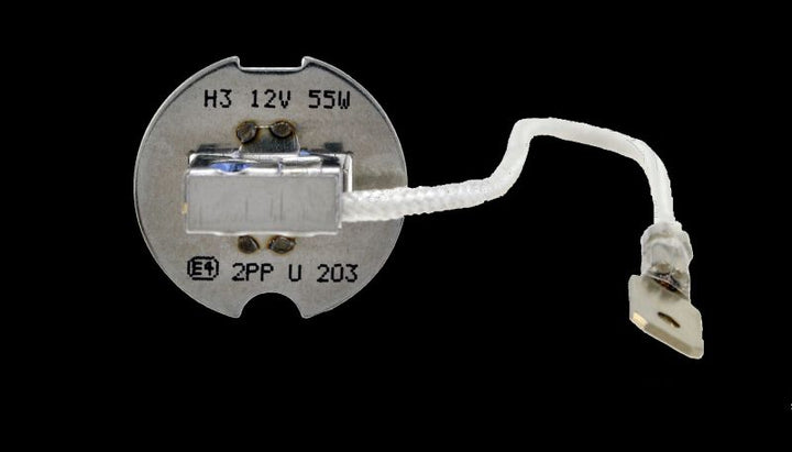 Hella H3 12V 55W Xen White XB Bulb (Pair) - Bull Strap