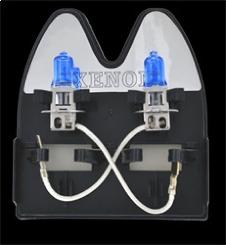 Hella H3 12V 55W Xen White XB Bulb (Pair) - Bull Strap