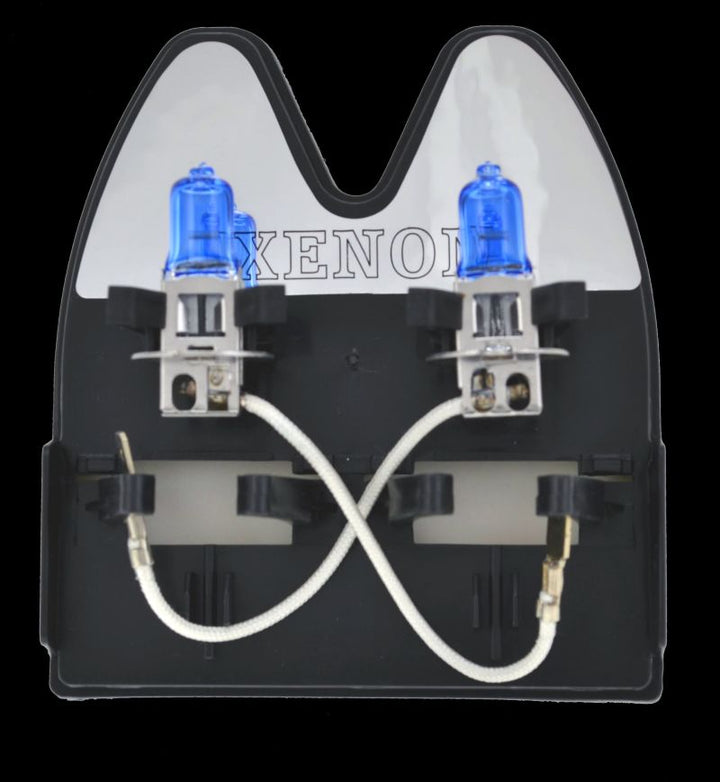 Hella H3 12V 55W Xen White XB Bulb (Pair) - Bull Strap