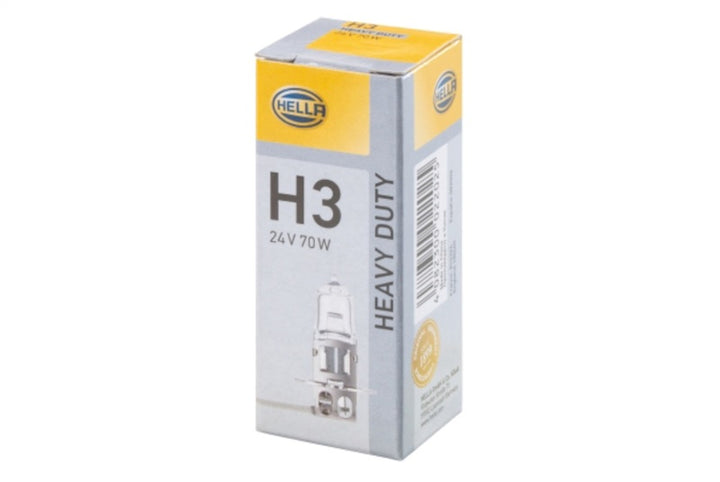 Hella H3 24V/70W PK22s T3.25 Halogen Bulb - Bull Strap