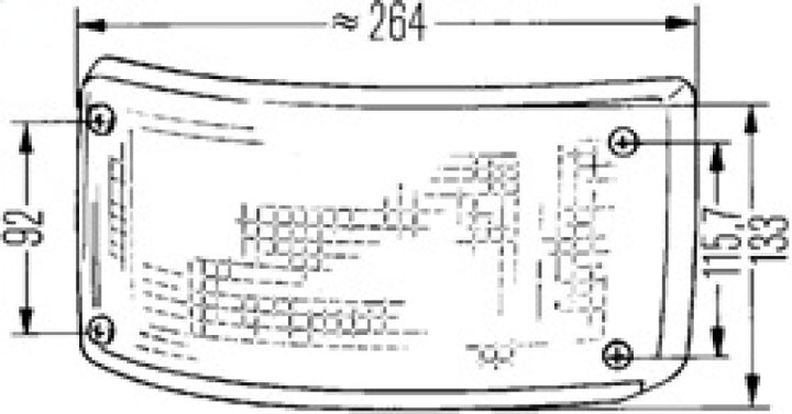 Hella Lamp Sb 2Sb - Bull Strap