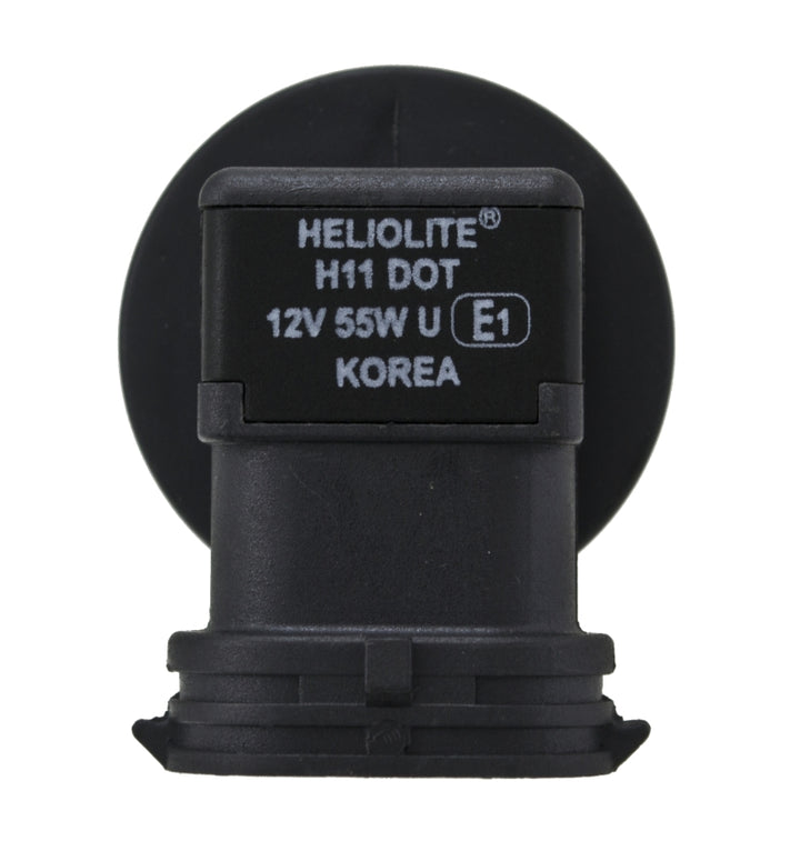 Hella Optilux H11 55W XY Extreme Yellow Bulbs (Pair) - Bull Strap