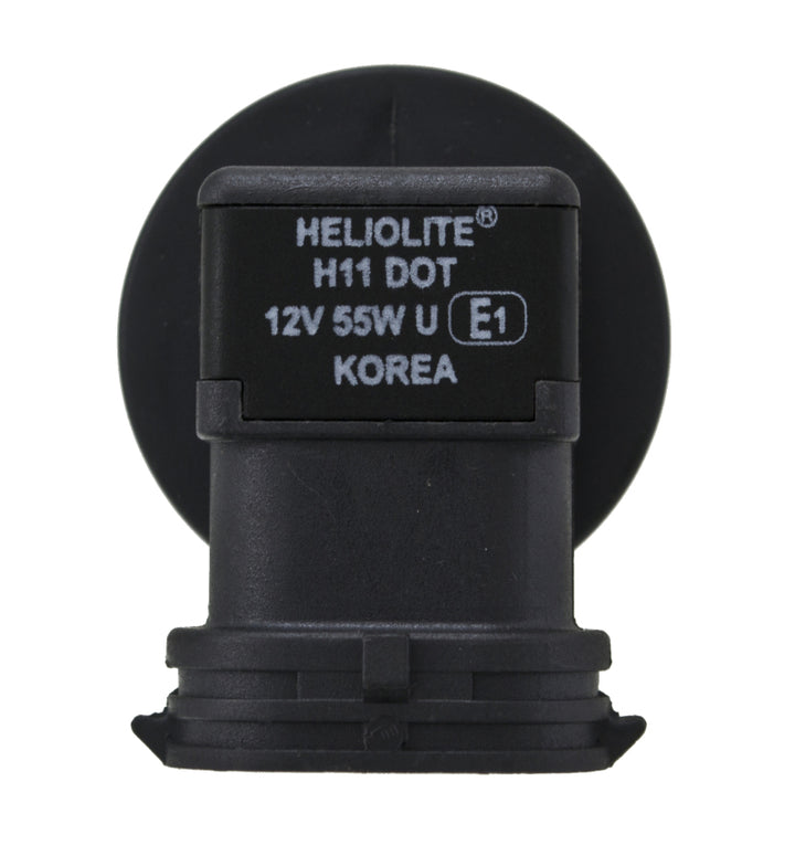 Hella Optilux H11 55W XY Extreme Yellow Bulbs (Pair) - Bull Strap