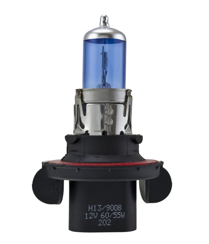 Hella Optilux H13/9008 12V 60/55W XB Xenon White Bulbs (Pair) - Bull Strap