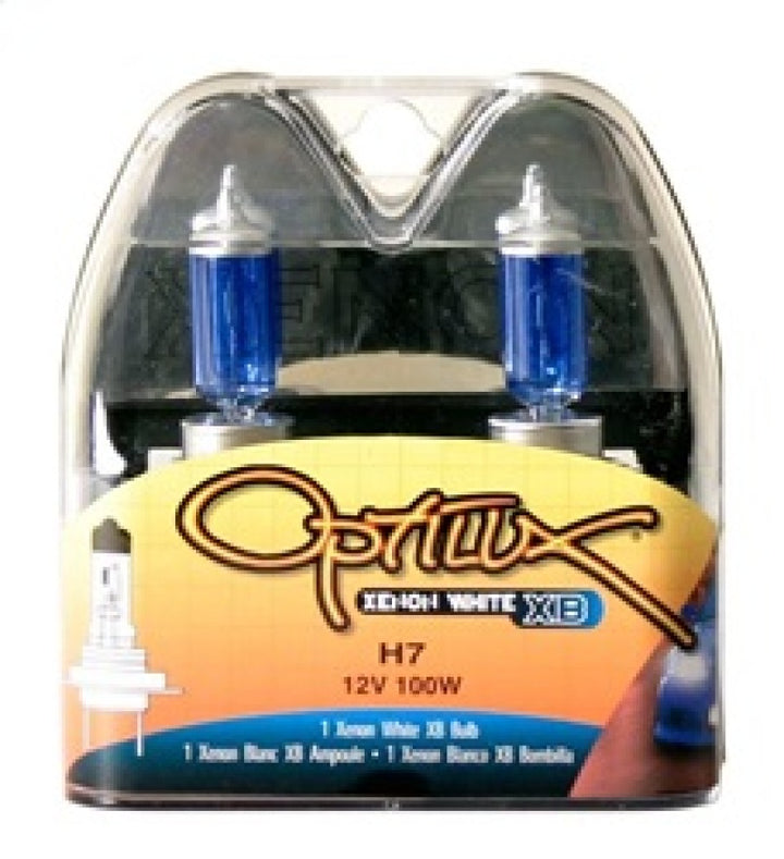 Hella Optilux H7 100W XB Extreme Blue Bulbs (Pair) - Bull Strap
