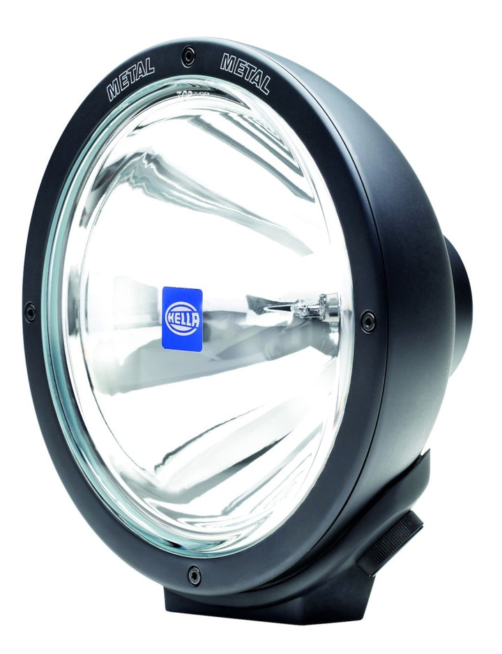 Hella Rallye 4000 Black Pencil Beam Lamp (12V H1/100W) - Bull Strap