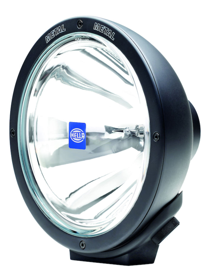 Hella Rallye 4000 Black Pencil Beam Lamp (12V H1/100W) - Bull Strap