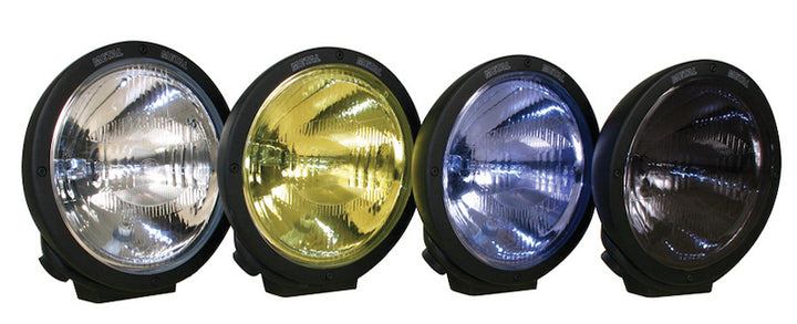 Hella Rallye 4000 Series Yellow Cover Lens (Pair) - Bull Strap