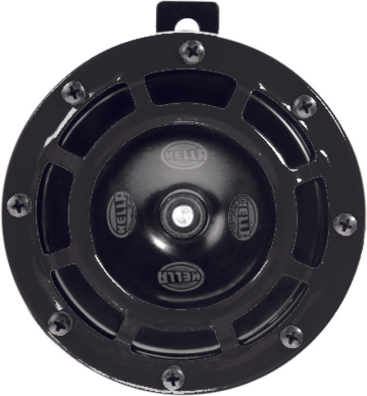 Hella Supertone Horn Set 24V 84w Black - Bull Strap