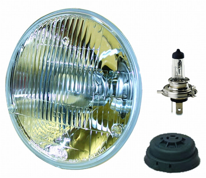 Hella Vision Plus 7 inch 165MM HB2 12V SAE VP Head Lamp - Bull Strap