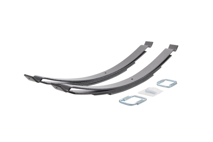 Hellwig 01-07 Ford F-350 SD Load Pro- To 3500lb Level LC 4 Leaf Stack Helper Spring w/o Mounting Kit - Bull Strap