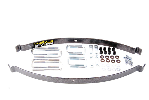 Hellwig 04-21 Nissan Titan 2/4WD EZ Level 990 Helper Spring - Up To 2000lbs - Bull Strap