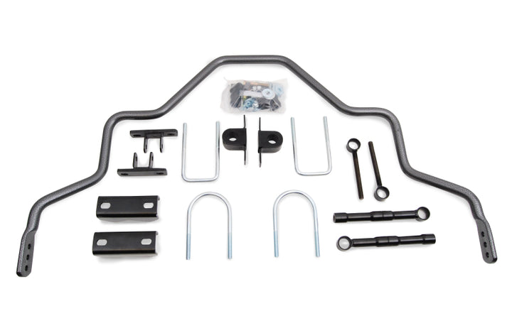 Hellwig 19-21 Chevrolet Silverado (w/ 2-4in Lift) Solid Chromoly 1-1/8in Rear Sway Bar - Bull Strap