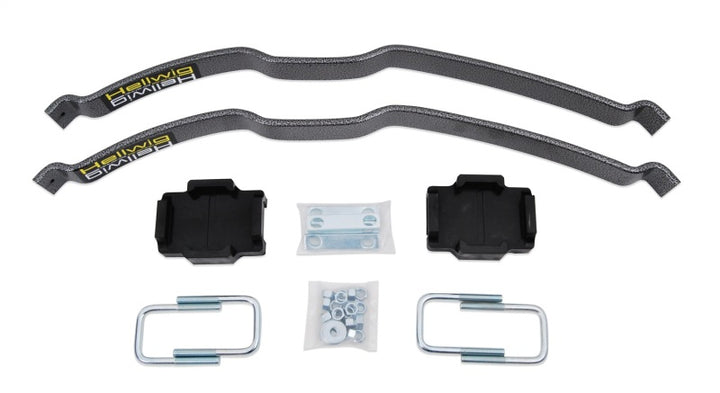 Hellwig 19-21 Ford Ranger 2/4WD Single Leaf EZ 990 Helper Spring - Up To 2000Lb Level Load Capacity - Bull Strap