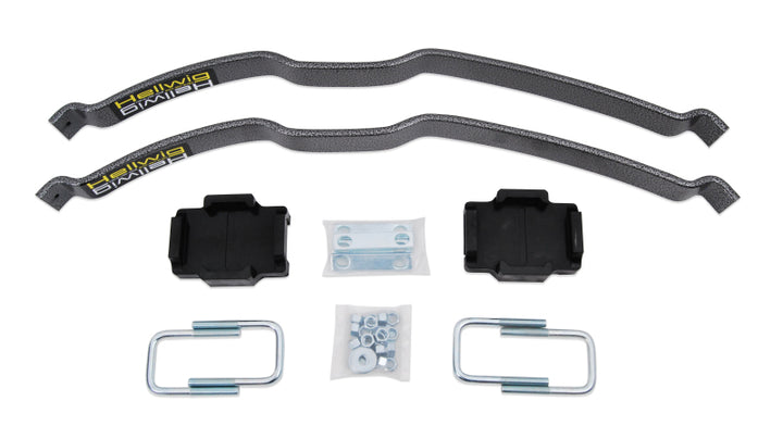 Hellwig 19-21 Ford Ranger 2/4WD Single Leaf EZ 990 Helper Spring - Up To 2000Lb Level Load Capacity - Bull Strap