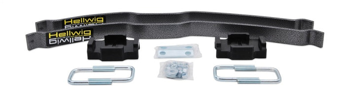 Hellwig 19-21 Ford Ranger 2/4WD Single Leaf EZ 990 Helper Spring - Up To 2000Lb Level Load Capacity - Bull Strap