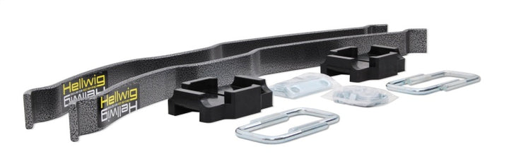 Hellwig 19-21 Ford Ranger 2/4WD Single Leaf EZ 990 Helper Spring - Up To 2000Lb Level Load Capacity - Bull Strap