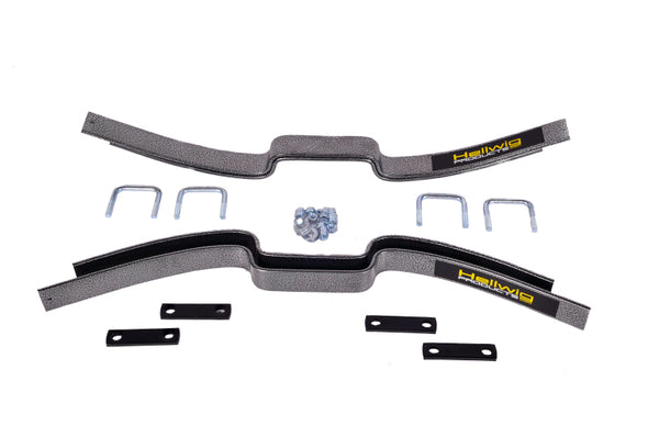 Hellwig 20-21 Chevy Silv 3500HD 2/4WD Contact Helper Spring Kit - 2 Additional Leaves - Bull Strap