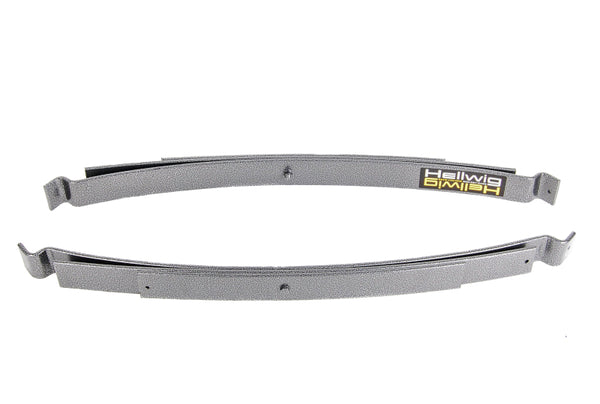 Hellwig 3/4 & 1 Ton Load Pro- Up To 2500lb Level Load Capacity 3 Leaf Helper Spring w/o Mounting Kit - Bull Strap