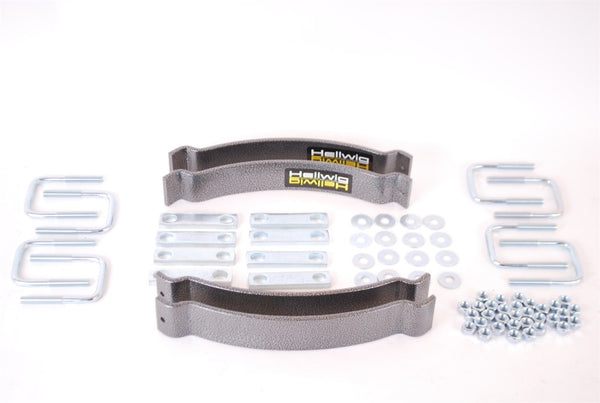 Hellwig 98-04 Nissan Frontier 2/4WD EZ Level 1000 Helper Spring - Up To 1000lbs - Bull Strap