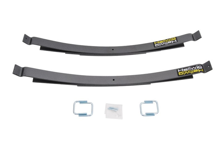 Hellwig 99-13 GMC 1500 Load Pro-Up To 3500lb Level LC 4 Leaf Stack Helper Spring w/o Mounting Kit - Bull Strap