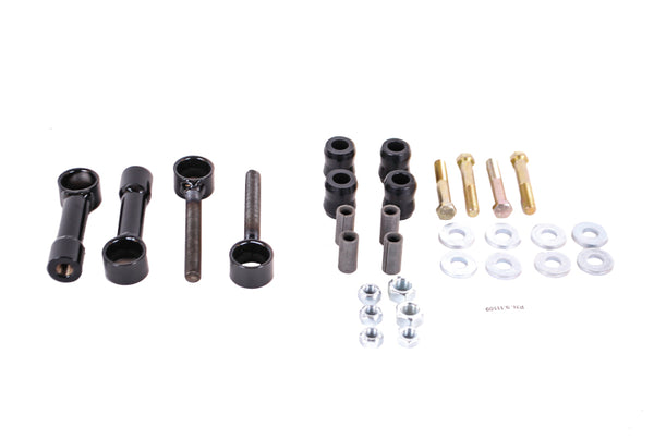 Hellwig Universal Adjustable Heavy Duty Sway Bar End Links 6-8in Length - Bull Strap