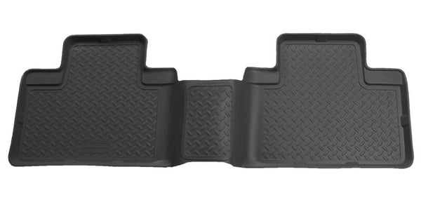 Husky Liners 00-03 Toyota Tundra Classic Style 2nd Row Black Floor Liners - Bull Strap