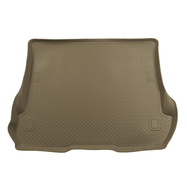 Husky Liners 00-05 Ford Excursion Classic Style Black Rear Cargo Liner (5ft.) - Tan - Bull Strap