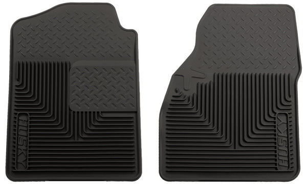 Husky Liners 00-06 Chevy Silverado/Suburban/GMC Sierra/Yukon Heavy Duty Black Front Floor Mats - Bull Strap