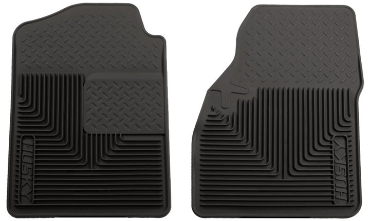 Husky Liners 00-06 Chevy Silverado/Suburban/GMC Sierra/Yukon Heavy Duty Black Front Floor Mats - Bull Strap