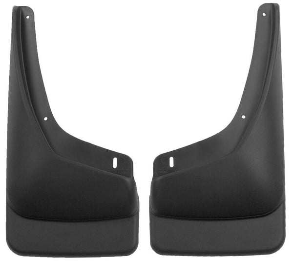 Husky Liners 00-06 GM Silverado/Sierra/Tahoe/Yukon Custom-Molded Front Mud Guards (w/o Flares) - Bull Strap