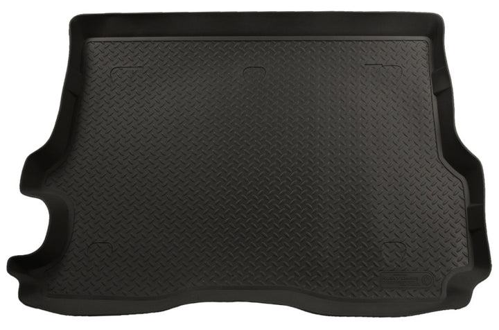 Husky Liners 02-06 GM Trailblazer/Bravada/Envoy/05-08 Saab 9-7X Classic Style Black Rear Cargo Liner - Bull Strap