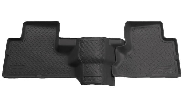 Husky Liners 02-08 GM Trailblazer (Base/Ext.)/Envoy (XL/XUV) Classic Style 2nd Row Black Floor Liner - Bull Strap