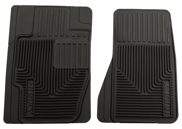 Husky Liners 02-10 Ford Explorer/04-12 Chevy Colorado/GMC Canyon Heavy Duty Black Front Floor Mats - Bull Strap