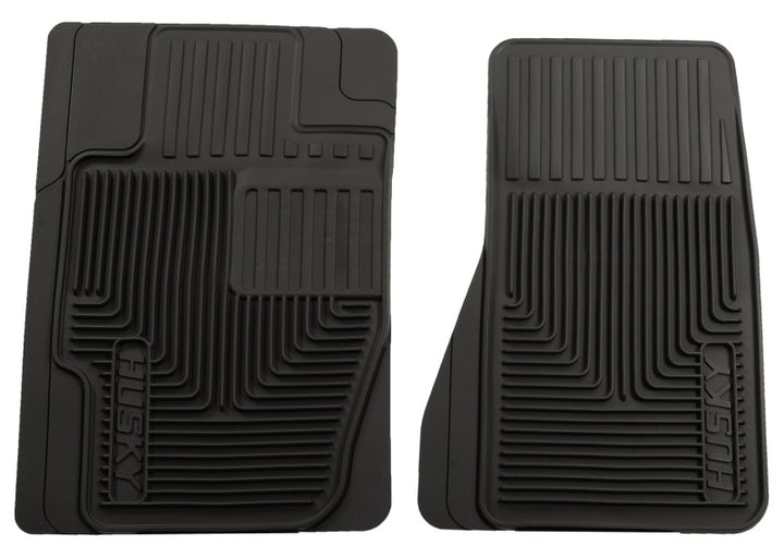 Husky Liners 02-10 Ford Explorer/04-12 Chevy Colorado/GMC Canyon Heavy Duty Black Front Floor Mats - Bull Strap
