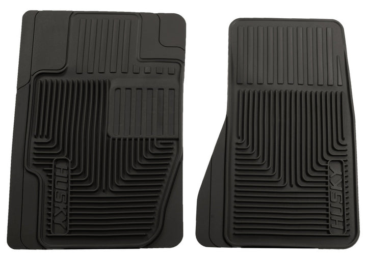 Husky Liners 02-10 Ford Explorer/04-12 Chevy Colorado/GMC Canyon Heavy Duty Black Front Floor Mats - Bull Strap