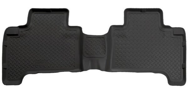 Husky Liners 03-09 Toyota 4Runner (4DR) Classic Style 2nd Row Black Floor Liners (One Piece Liner) - Bull Strap