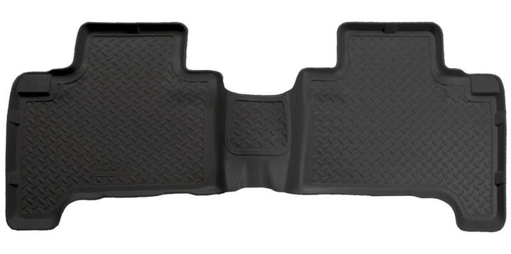 Husky Liners 03-09 Toyota 4Runner (4DR) Classic Style 2nd Row Black Floor Liners (One Piece Liner) - Bull Strap