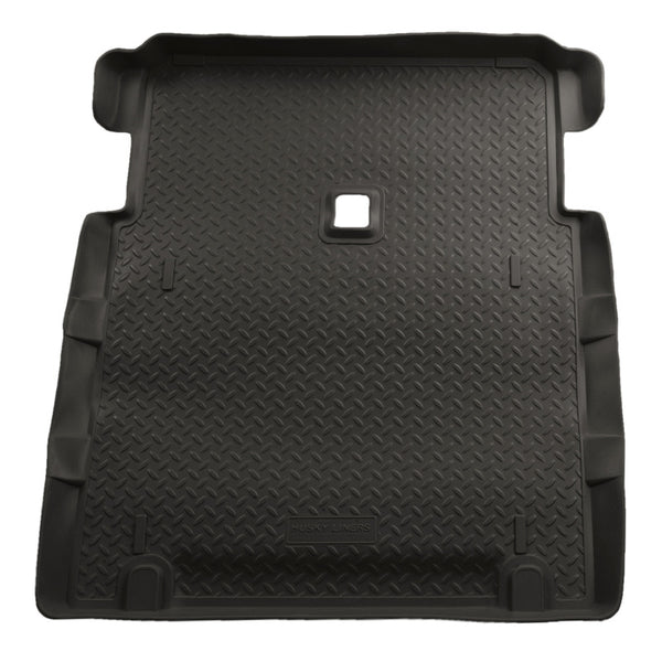 Husky Liners 04-06 Jeep Wrangler Unlimited Classic Style Black Rear Cargo Liner - Bull Strap