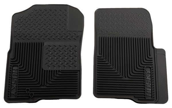 Husky Liners 04-09 Ford F-150 Custom Fit Heavy Duty Black Front Floor Mats - Bull Strap