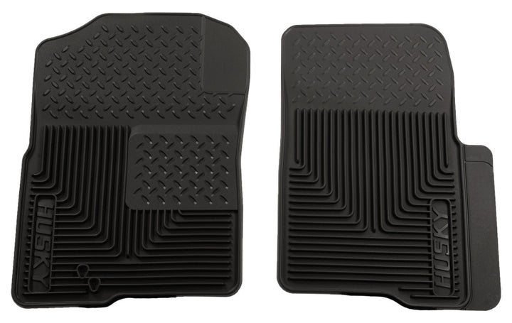 Husky Liners 04-09 Ford F-150 Custom Fit Heavy Duty Black Front Floor Mats - Bull Strap