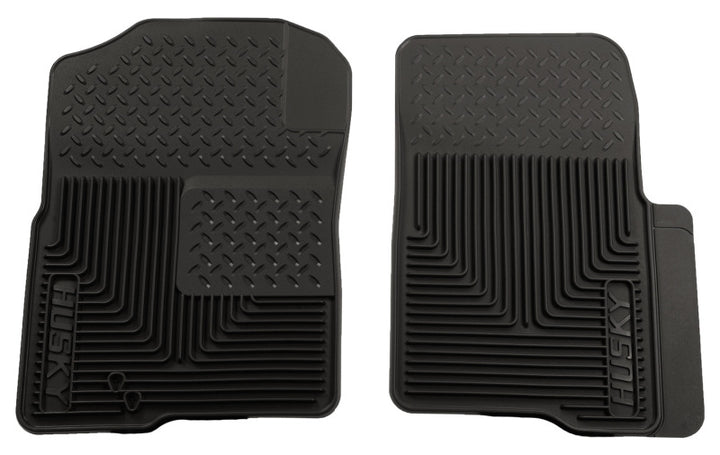 Husky Liners 04-09 Ford F-150 Custom Fit Heavy Duty Black Front Floor Mats - Bull Strap